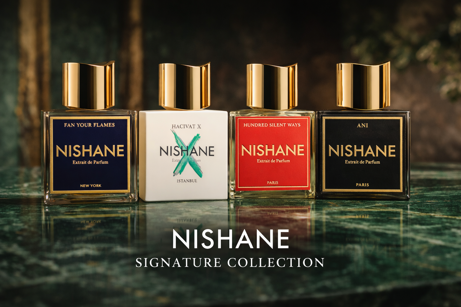Nishane Signature Collection | 4 Extrait de Parfum Set
